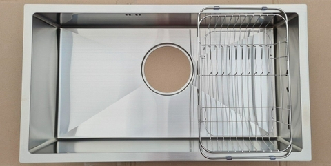 Chậu rửa bát Hàn Quốc 1 hố cỡ lớn Daeshin SQS-7845-1 ( lắp dương hoặc âm bàn )