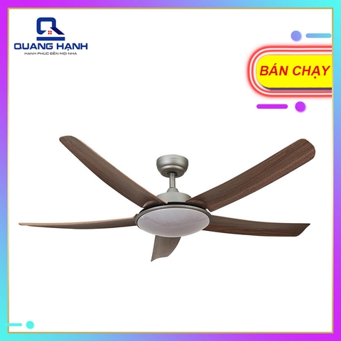 Quạt trần đèn hiện đại HL-FAN802 có điều khiển