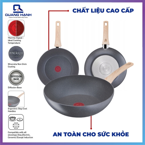 Chảo Tefal Natural Force sâu lòng size 28cm
