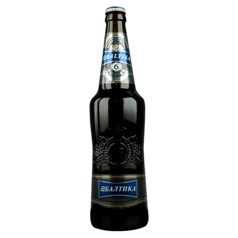 Bia Baltika số 6 – 7% Nga – thùng 20 chai 470ml