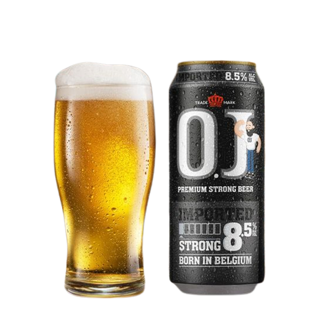 Bia O.J Strong 8,5% Hà Lan – thùng 24 lon 500 ml