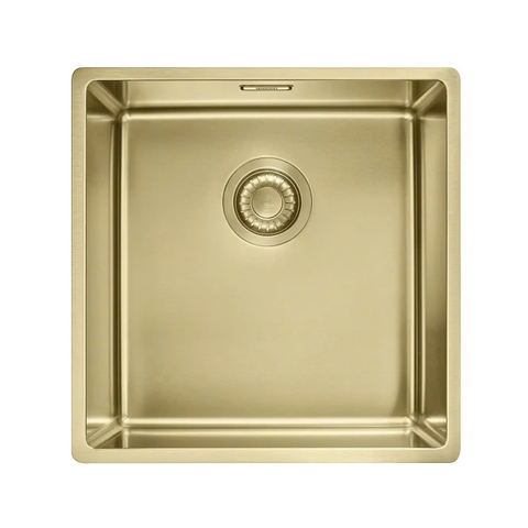 CHẬU RỬA CHÉN BÁT INOX 1 HỐ MẠ MÀU FRANKE BXM 210/110-40 GOLD