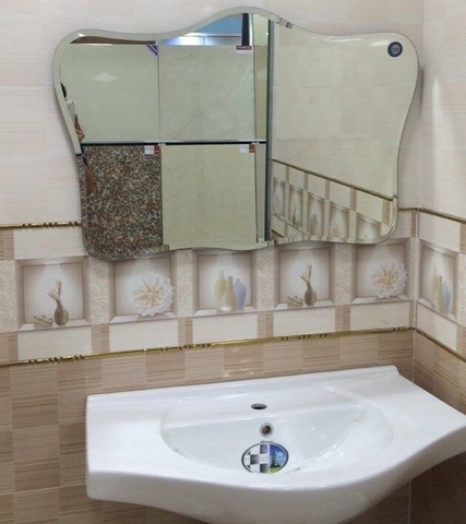 Gương phòng tắm nghệ thuật phôi bỉ dan106d