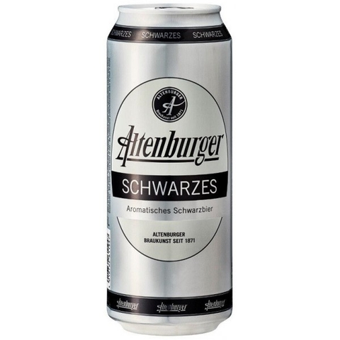 Bia Altenburger Schwarzes 4,9% Đức – thùng 24 lon 500ml