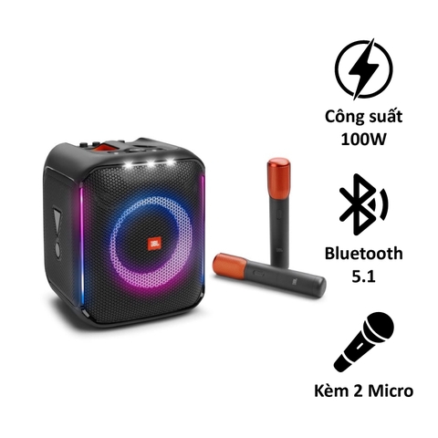 Loa JBL Partybox Encore (Kèm 2 Micro)
