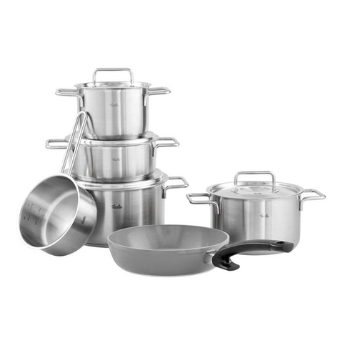Bộ nồi Fissler Pure Collection 6 món kèm chảo chống dính 24cm