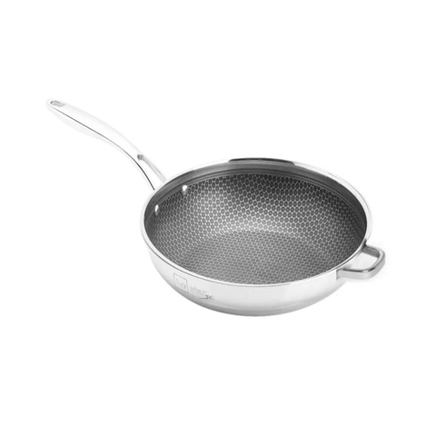 Chảo sâu lòng chống dính 3 lớp Inox 304 Fivestar Blackcube 30cm FPC30003