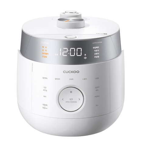 Nồi cơm điện cao tần áp suất kép Cuckoo CRP-LHTR1010FW dung tích 1.8 Lít (màu trắng)