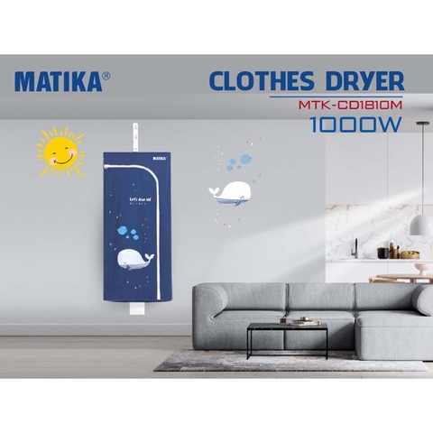 TỦ SẤY QUẦN ÁO DI ĐỘNG DI ĐỘNG MATIKA MTK-1810M