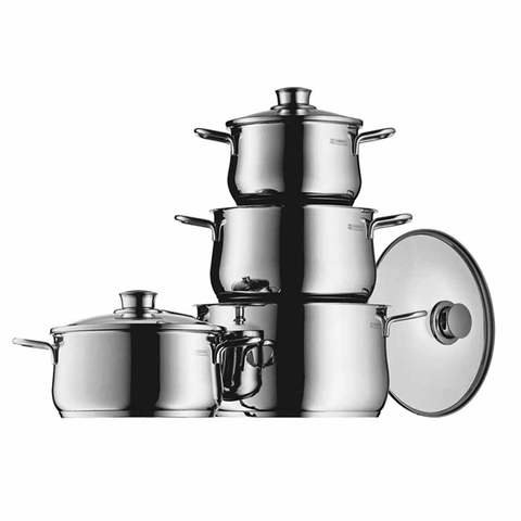 Bộ nồi WMF Diadem Plus 4 chiếc 0730046040