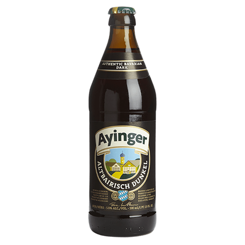Bia Ayinger Altbairisch Dunkel 5% Đức – chai 500ml