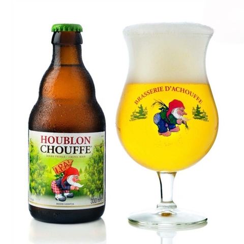 Bia Chouffe Houblon 9% Bỉ – chai 330ml