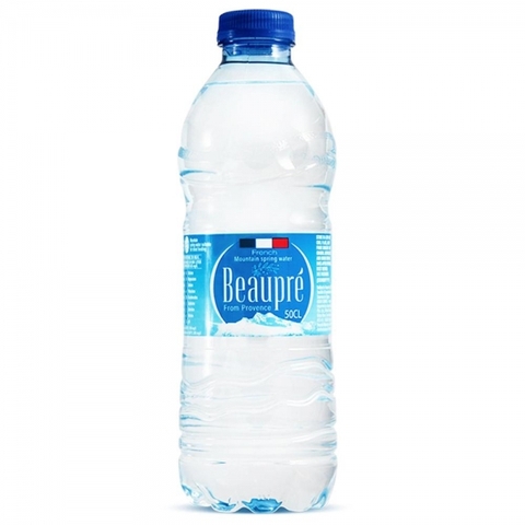 Nước khoáng thiên nhiên Beaupré (Pháp) – chai 500ml