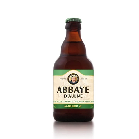 Bia Abbaye d’Aulne Ambree 6% Bỉ – chai 330ml