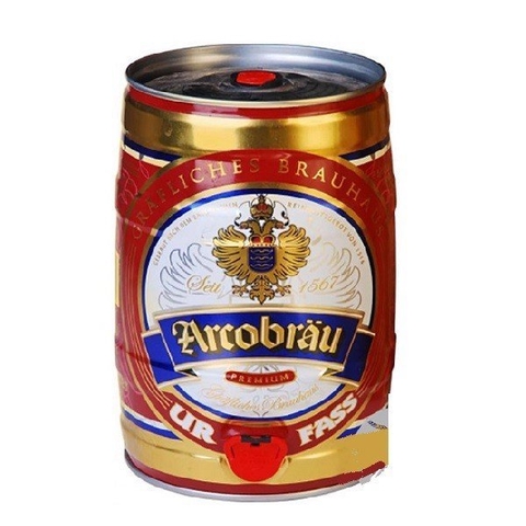 Bia Arcobrau Urfass 5.2% Đức – bom 5 lít