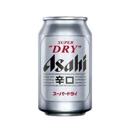 Bia Asahi 5%  Nhật Bản – thùng 24 lon 330ml