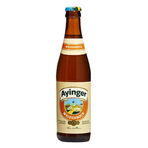 Bia Ayinger Weizen Bock 7,1% Đức – chai 330ml