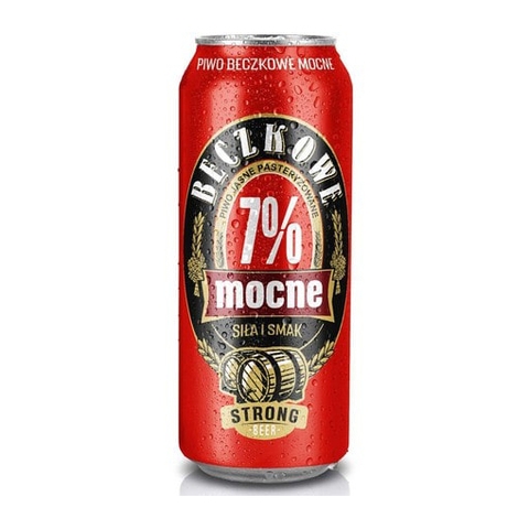 Bia Beczkowe 7% Ba Lan – 24 lon 500ml