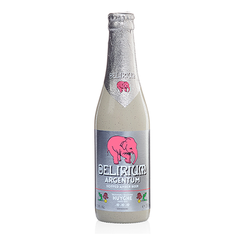 Bia Delirium Argentum 7% Bỉ – chai 330 ml