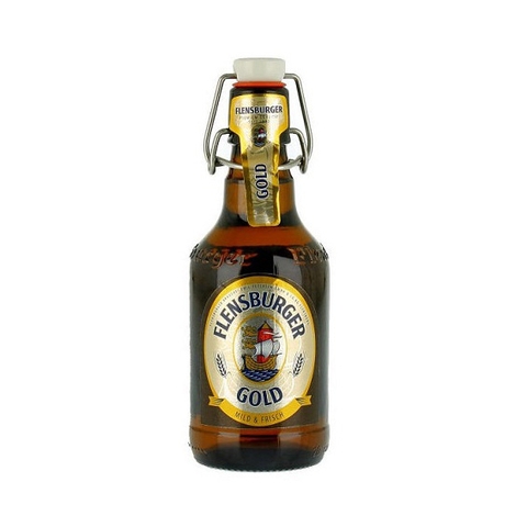 Bia Flensburger Gold 4.8% Đức – chai 330ml