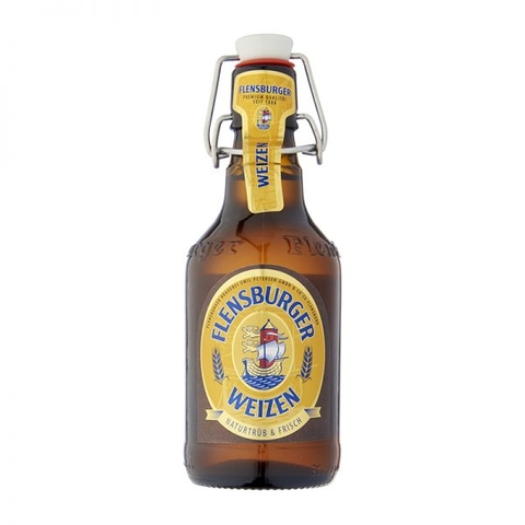 Bia Flensburger Weizen 5.1% Đức – chai 330ml
