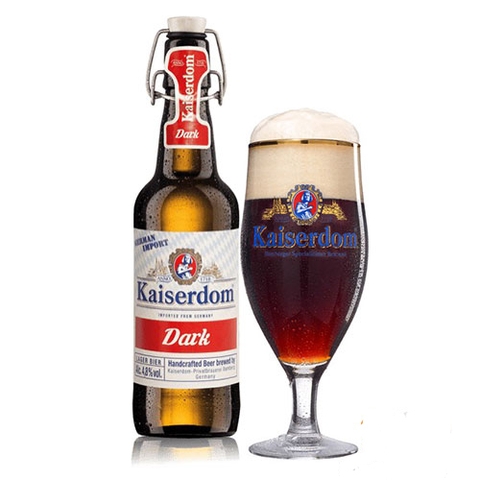 Bia Kaiserdom Dark 4,8% Đức – chai 500ml