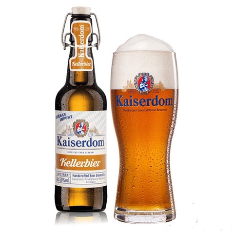 Bia Kaiserdom Kellerbier 5% Đức – chai 500ml