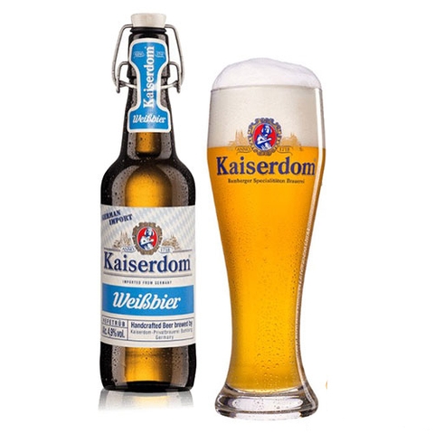 Bia Kaiserdom Weissbier 4,9% Đức – chai 500ml