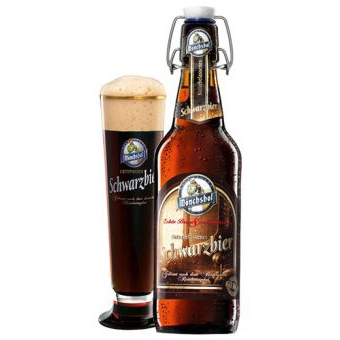 Bia Mönchshof Schwarzbier 4.9% Đức – thùng 20 chai 500ml