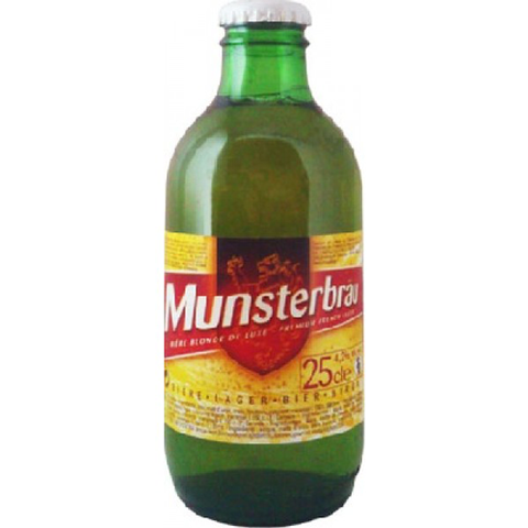 Bia Munsterbrau 4% Pháp – thùng 20 chai 250ml