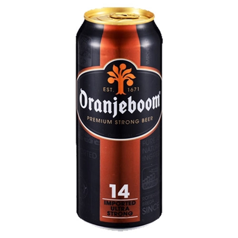 Bia Oranjeboom Premium Strong 14% Hà Lan – thùng 24 lon 500ml