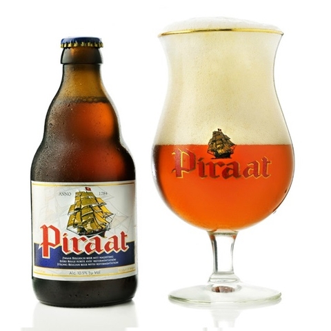 Bia Piraat 10,5% Bỉ – chai 330ml