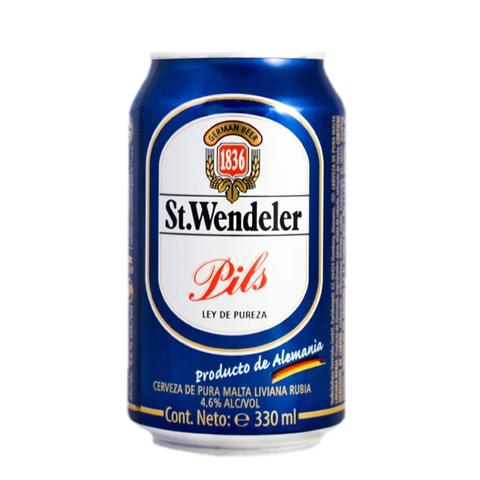 Bia St. Wendeler Pils 4.6% Đức – thùng 24 lon 330ml