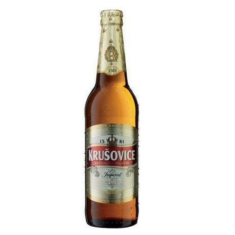 Bia Tiệp Krusovice Imperial 5% – 24 chai 330ml