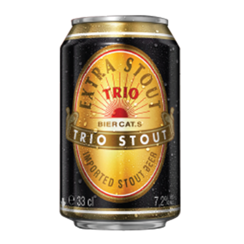Bia Trio Extra Stout 7,2% Hà Lan – thùng 24 lon 330ml