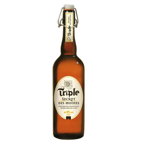 Bia Triple Secret Des Moines 8% Pháp – chai 750ml