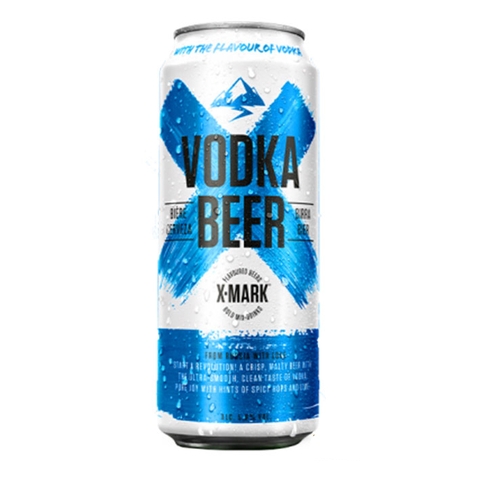 Bia Vodka Beer X Mark 5,9% Pháp – thùng 12 lon 500ml