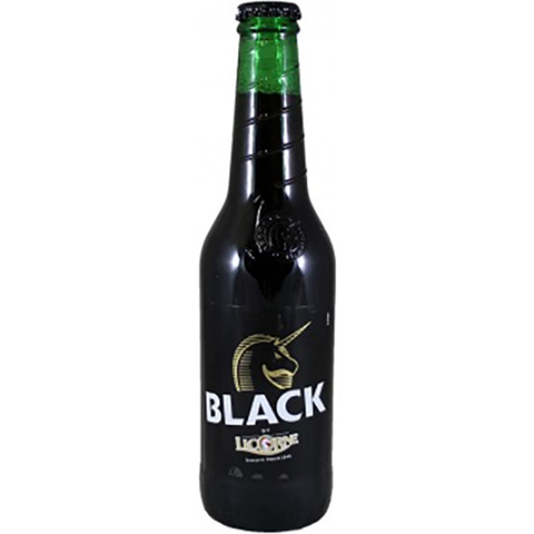 Bia Black by Licorne 6% Pháp – thùng 24 chai 330ml