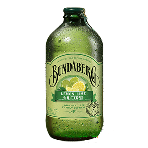 Nước trái cây Bundaberg Lemon, Lime & Bitters Úc -12 chai 375ml