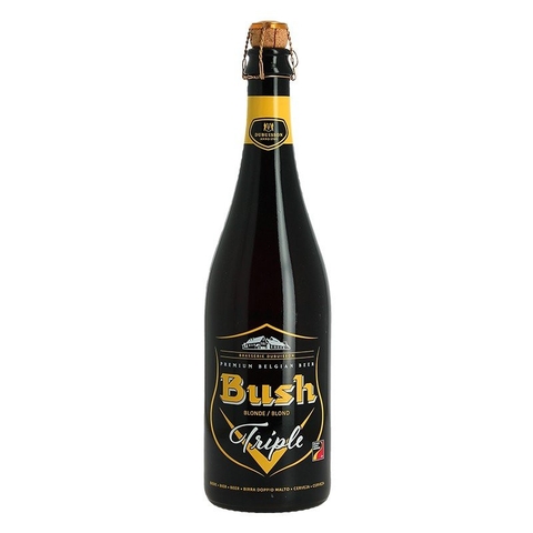 Bia Bush Blond 10,5% Bỉ – chai 750ml