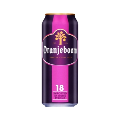Bia Oranjeboom Premium Strong 18% Hà Lan – thùng 24 lon 500ml