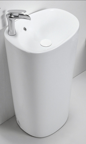 Chậu rửa mặt nghệ thuật chân đứng Dantalux DTL-6029