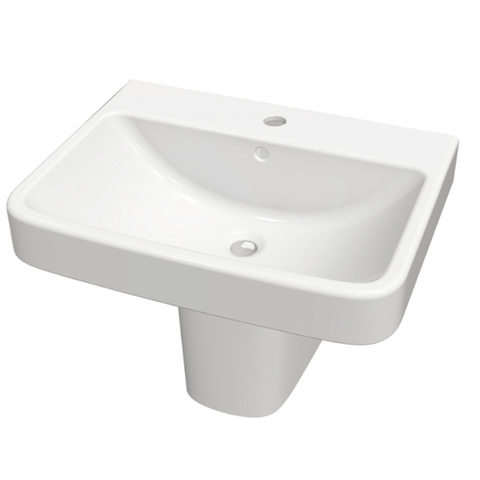 Chậu rửa lavabo JOMOO 12479-1-11P-I011 treo tường