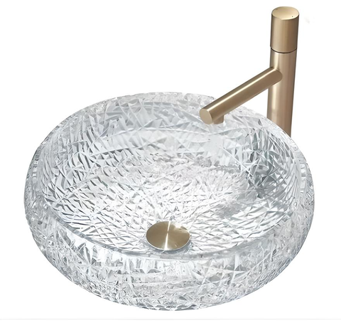 Chậu pha lê dạng lưới - CPL2068