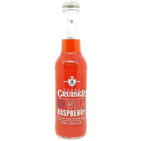 Vodka Cruiser Wild Raspberry 4,6% Australia – 24 chai 275ml