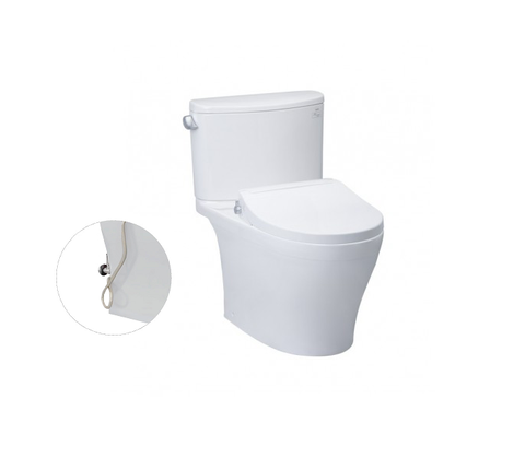 BÀN CẦU TOTO, KÈM NẮP RỬA LẠNH ECO-WASHER CS767RE4