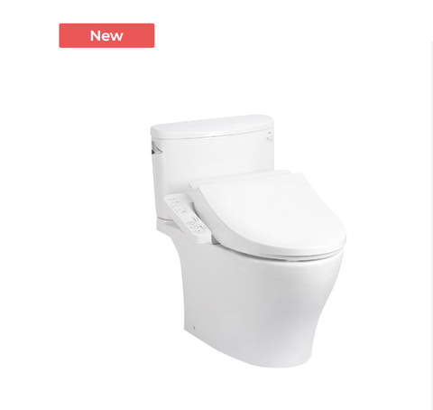 Bàn cầu TOTO, kèm nắp rửa điện tử WASHLET - CS767RW18