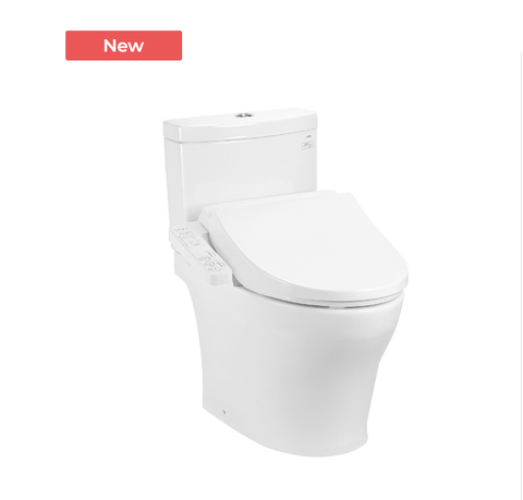 Bàn cầu TOTO, kèm nắp rửa điện tử WASHLET - CS769DRW18