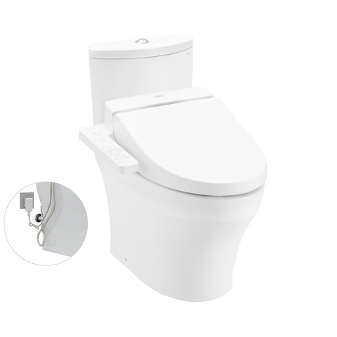 BÀN CẦU NẮP RỬA ĐIỆN TỬ TOTO WASHLET - CS838DW16 ( DẤU DÂY )