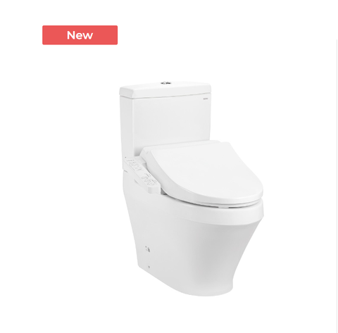 Bàn cầu TOTO, kèm nắp rửa điện tử WASHLET CS948DW18 (nắp rửa TCF23710AAA)